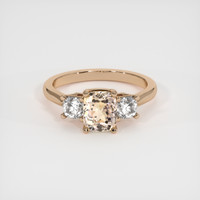 1.99 Ct. Sapphire Ring, 18K Rose Gold 1
