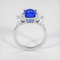 4.05 Ct. Sapphire Ring, 14K White Gold 3