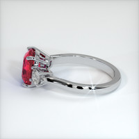 Ruby Ring 4.04 Ct., 14K White Gold Preview