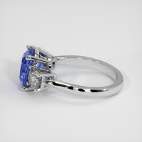 3.05 Ct. Sapphire Ring, 14K White Gold 4