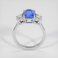 5.06 Ct. Blue Sapphire Ring, 14K White Gold 3
