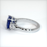 3.66 Ct. Sapphire Ring, 18K White Gold 4
