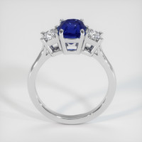 2.31 Ct. Sapphire Ring, 18K White Gold 3