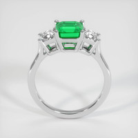 1.51 Ct. Emerald Ring, 18K White Gold 3