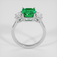 3.97 Ct. Emerald Ring, 18K White Gold 3
