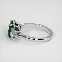 1.53 Ct. Gemstone Ring, 18K White Gold 4