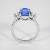 5.06 Ct. Blue Sapphire Ring, 18K White Gold 3