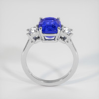 4.10 Ct. Sapphire Ring, 18K White Gold 3