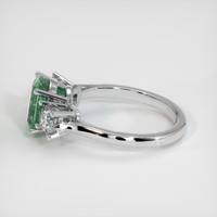 2.44 Ct. Sapphire Ring, 18K White Gold 4