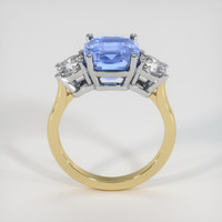 4.01 Ct. Sapphire Ring, 14K White & Yellow 3