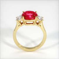 4.15 Ct. Ruby Ring, 14K Yellow Gold 3