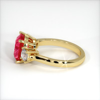 4.15 Ct. Ruby Ring, 14K Yellow Gold 4