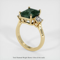 6.18 Ct. Sapphire Ring, 14K Yellow Gold 2