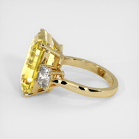 15.91 Ct. Sapphire Ring, 14K Yellow Gold 4
