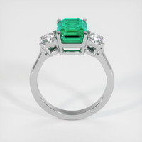 2.81 Ct. Emerald Ring, 18K Yellow Gold 3