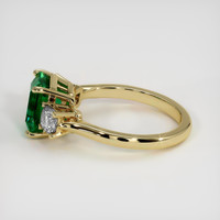 2.29 Ct. Emerald Ring, 18K Yellow Gold 4