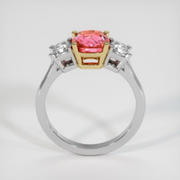 2.05 Ct. Padparadscha Sapphire Ring, 14K Yellow & White 3