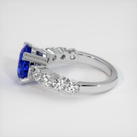 4.55 Ct. Blue Sapphire Ring, Platinum 950 4