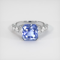 4.08 Ct. Sapphire Ring, Platinum 950 1