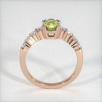 0.96 Ct. Sapphire Ring, 18K Rose Gold 3