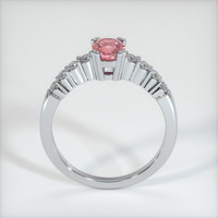1.07 Ct. Pink Sapphire Ring, 10K White Gold 3