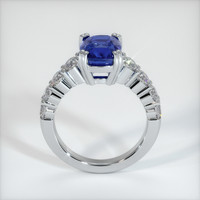 4.52 Ct. Blue Sapphire Ring, 14K White Gold 3