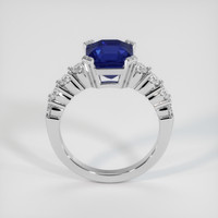 3.22 Ct. Sapphire Ring, 14K White Gold 3