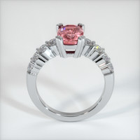 1.96 Ct. Padparadscha Sapphire Ring, 14K White Gold 3