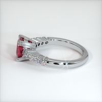 1.41 Ct. Ruby Ring, 14K White Gold 4