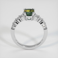 2.55 Ct. Bi Color Sapphire Ring, 14K White Gold 3