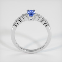 0.80 Ct. Bi Color Sapphire Ring, 18K White Gold 3