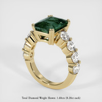 4.76 Ct. Sapphire Ring, 14K Yellow Gold 2