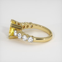 3.05 Ct. Sapphire Ring, 18K Yellow Gold 4