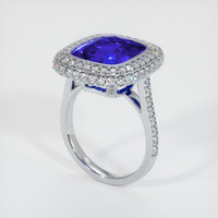7.64 Ct. Sapphire Ring, Platinum 950 2