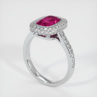 2.46 Ct. Sapphire Ring, Platinum 950 2