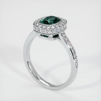 1.21 Ct. Sapphire Ring, Platinum 950 2