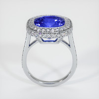 7.60 Ct. Blue Sapphire Ring, 14K White Gold 3