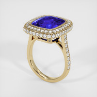 7.64 Ct. Sapphire Ring, 14K Yellow Gold 2