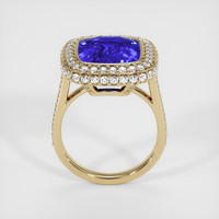 7.64 Ct. Blue Sapphire Ring, 18K Yellow Gold 3