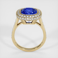 6.11 Ct. Sapphire Ring, 18K Yellow Gold 3