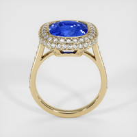5.45 Ct. Sapphire Ring, 18K Yellow Gold 3
