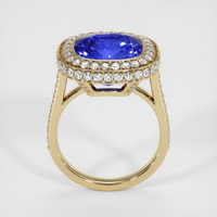 7.60 Ct. Blue Sapphire Ring, 18K Yellow Gold 3