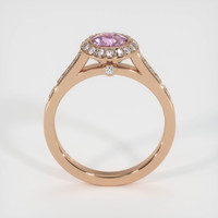 0.86 Ct. Pink Sapphire Ring, 14K Rose Gold 3
