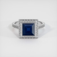 2.13 Ct. Sapphire Ring, Platinum 950 1
