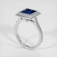 2.13 Ct. Sapphire Ring, Platinum 950 2