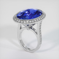 41.97 Ct. Sapphire Ring, Platinum 950 2