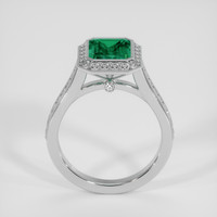 2.45 Ct. Emerald Ring, Platinum 950 3