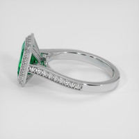 2.45 Ct. Emerald Ring, Platinum 950 4