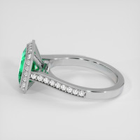 2.83 Ct. Emerald Ring, Platinum 950 4