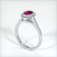 Ruby Ring 0.80 Ct., Platinum 950 Preview